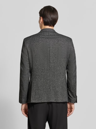 MCNEAL Marynarka o kroju slim fit z kieszeniami z patką Czarny 5