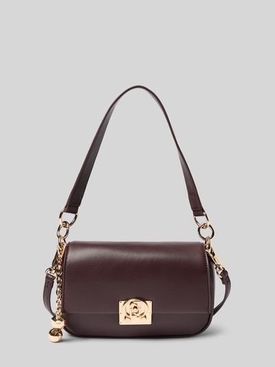 Liu Jo White Handtasche mit Klickverschluss Modell 'ADIVA' Bordeaux 1