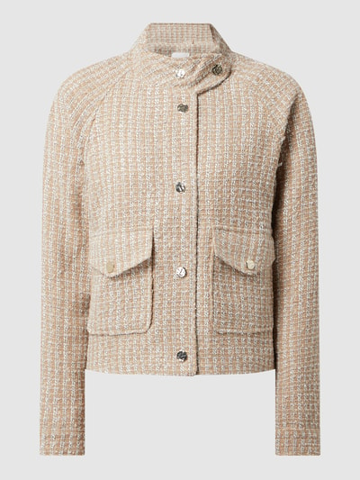 s.Oliver BLACK LABEL Blazer aus Bouclé  Beige 2