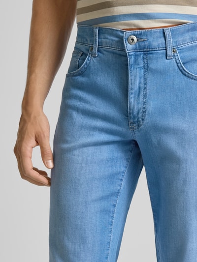 Brax Regular Fit Jeans im 5-Pocket-Design Modell 'Cadiz' Hellblau 3