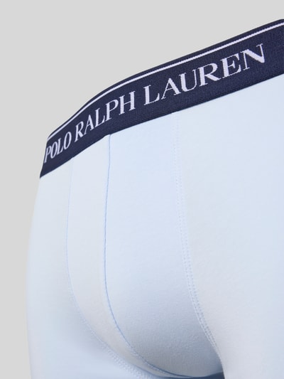 Polo Ralph Lauren Underwear Trunks mit elastischem Logo-Bund im 3er-Pack Jeansblau 2