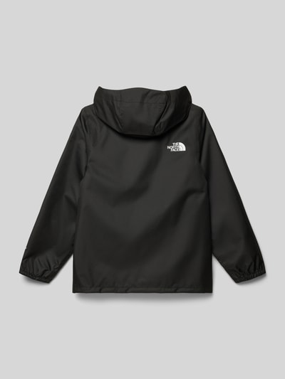The North Face Regenjack met logo en ritszakken Zwart - 3