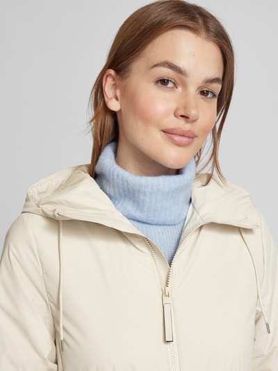 RAINS Lange regenjas met steekzakken, model 'Lohja' Offwhite - 3