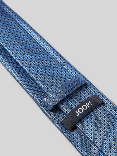 JOOP! Collection Seidenkrawatte mit Strukturmuster Bleu 3