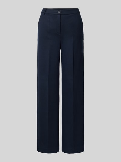 Weekend Max Mara Straight leg broek met katoen, model 'ZELOTA' Marineblauw - 2