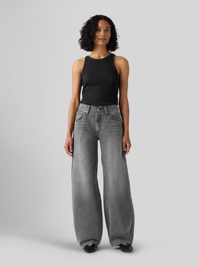 Levi's® Baggy Jeans aus reiner Baumwolle Modell 'MIDDY BALLOON' Anthrazit 1