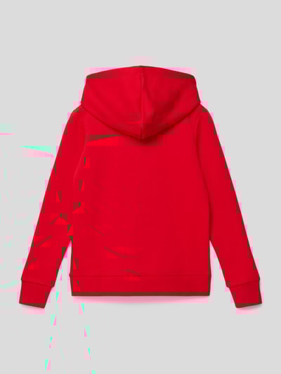 Jack & Jones Hoodie mit Label-Print Rot 3