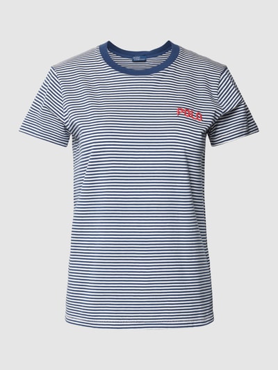 Polo Ralph Lauren T-shirt met streepmotief Marineblauw - 2