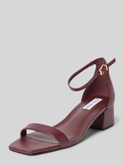 Steve Madden Sandaletten mit Dornschließe Modell 'GENA' Bordeaux 1