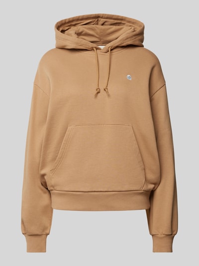 Carhartt Work In Progress Hoodie met labelstitching, model 'HOODED CASEY' Camel - 2