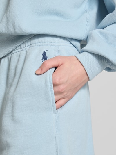 Polo Ralph Lauren Shorts mit elastischem Bund und Tunnelzug Hellblau 3