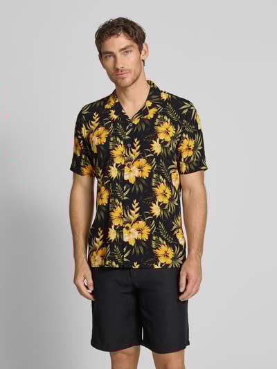 Jake*s Slim Fit Freizeithemd 7487957 LIGHT CORAL 4
