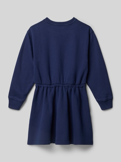 Polo Ralph Lauren Kids Regular fit jurk met logoprint Marineblauw - 3