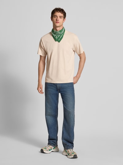 Levi's® T-Shirt mit Label-Stitching Beige 1
