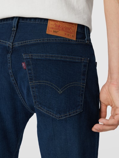 Levi's® Straight Fit Jeans Modell '501 Original Do The Rump' Dunkelblau 3