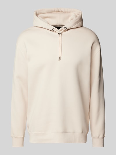 Cinque Hoodie mit gerippten Abschlüssen Modell 'Swift' Beige 2