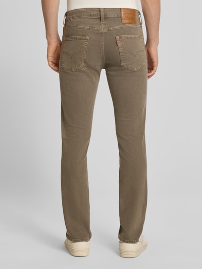 Levi's® Slim Fit Jeans aus Baumwoll-Mix Modell '511® SLIM' Beige 5