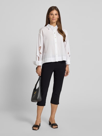 STEHMANN Capribroek van viscosemix, model 'INA' Zwart - 1