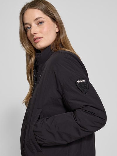 Blauer Usa Jacke mit Zweiwege-Reißverschluss Modell 'BELLAMI' Black 3