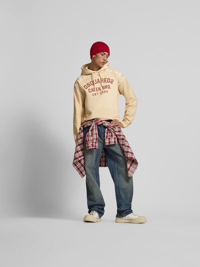 Dsquared2 Hoodie mit Kapuze Beige 1
