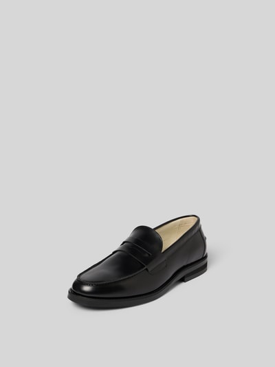 Duke & Dexter Loafer mit strukturierter Sohle Black 2