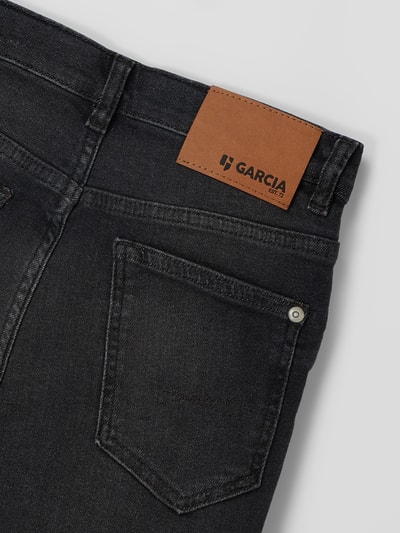 Garcia Dad Fit Jeans mit Stretch-Anteil Modell 'Dalino' Schwarz 3