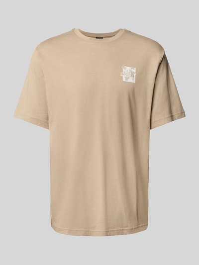 The North Face Relaxed fit T-shirt met ronde hals Beige - 2