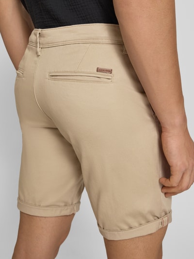 JACK & JONES Regular Fit Shorts mit Eingrifftaschen Modell 'BOWIE' Beige 3