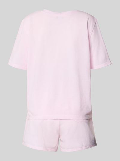 Polo Ralph Lauren Pyjama met logostitching, model 'OXFORD' Roze - 3