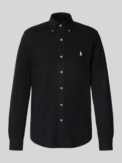 Polo Ralph Lauren Regular Fit Freizeithemd mit Button-Down-Kragen Black 2