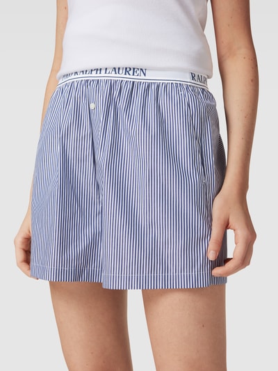 Polo Ralph Lauren Korte pyjamabroek met elastische band met logo Marineblauw - 3