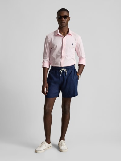 Polo Ralph Lauren Slim Fit Freizeithemd mit Logo-Stitching Rosa 1