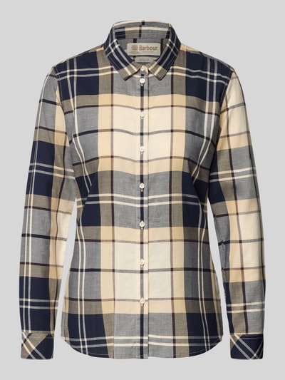 Barbour Regular Fit Hemdbluse aus reiner Baumwolle Modell 'BREDON' Offwhite 1