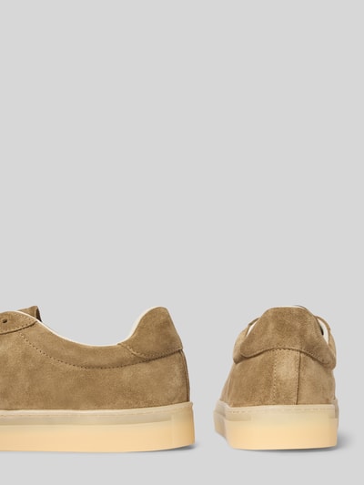 Copenhagen Sneakersy skórzane z nadrukiem logo model 'CPH433M' Szarobrązowy 2