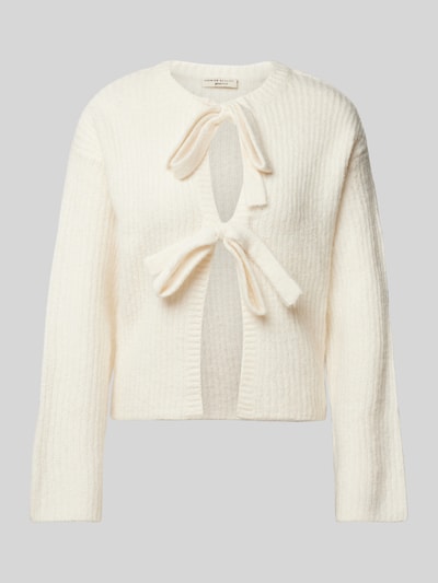 Gina Tricot Cardigan mit offener Vorderseite Offwhite 1