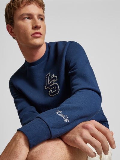 Levi's® Sweatshirt mit Label-Patches Marine 3