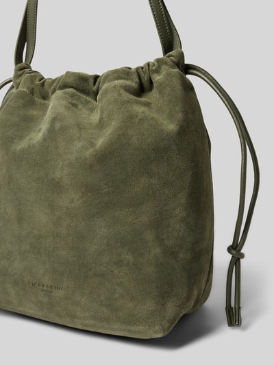 LIEBESKIND BERLIN Shoulder Bag aus echtem Verloursleder Modell 'Lya' Khaki 3