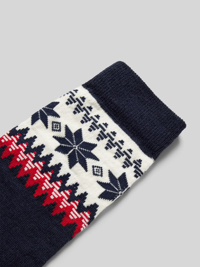 Dale of Norway Socken mit geripptem Abschluss Modell 'MYKING' Offwhite 2