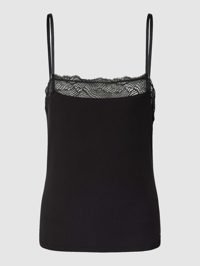 Calvin Klein Underwear Top mit Feinripp-Optik Modell 'CAMISOLE' Black 2