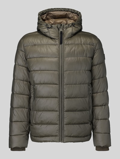 Strellson Regular Fit Steppjacke mit Storm Cuffs Modell 'BAVENO' Offwhite 2