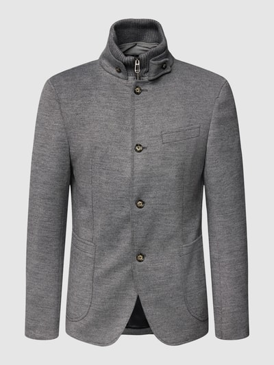 JOOP! Collection Slim Fit Jacke mit herausnehmbarem Kragenfutter Modell 'Hectar' Hellgrau 2