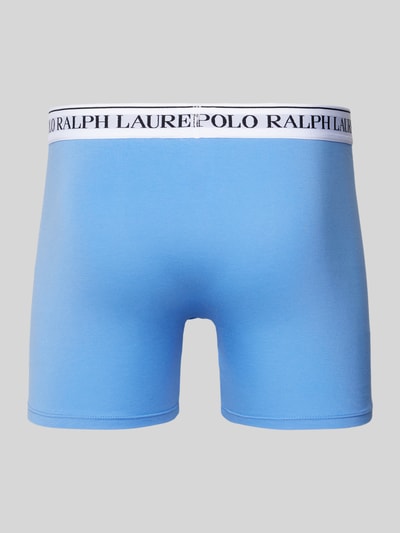 Polo Ralph Lauren Underwear Trunks mit elastischem Label-Bund im 3er-Pack Blau 3