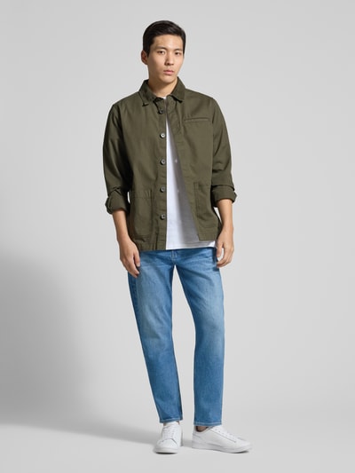 ARMEDANGELS Tapered fit jeans van Mix van biologisch katoen Model 'MAAKX' Jeansblauw - 1