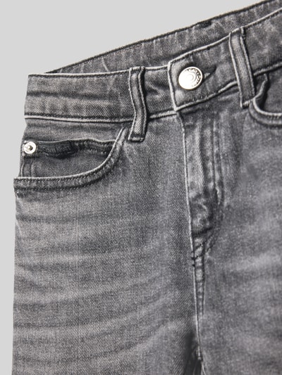 Calvin Klein Jeans Flared jeans met labelpatch Middengrijs - 2