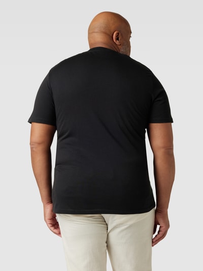 Jack & Jones Plus PLUS SIZE T-Shirt mit Rundhalsausschnitt Modell 'CONAVIGATOR' Black 5