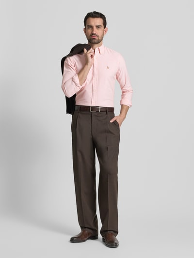 Polo Ralph Lauren Vrijetijdsoverhemd met knoopsluiting Zalm - 1