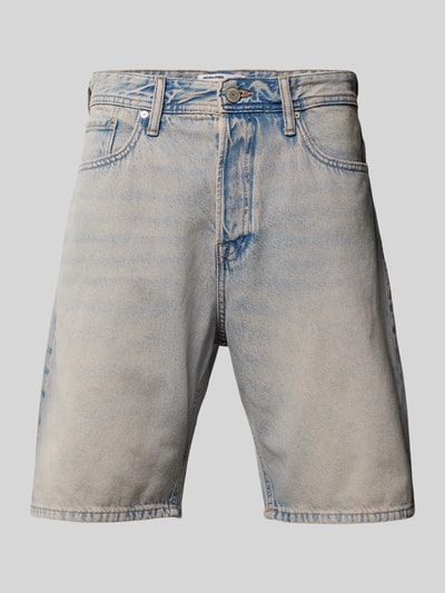 Jack & Jones Baggy fit korte jeans in 5-pocketmodel, model 'ALEX' Lichtblauw - 2