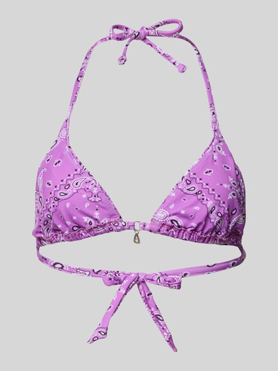 Banana Moon Top bikini o trójkątnym kształcie model ‘Rico’ Fioletowy 3
