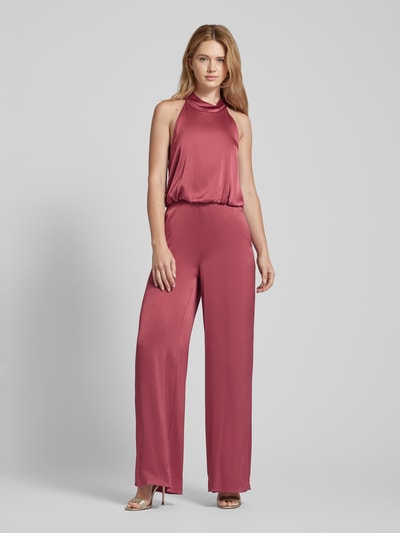 V by Vera Mont Jumpsuit mit Neckholder Rostrot 4