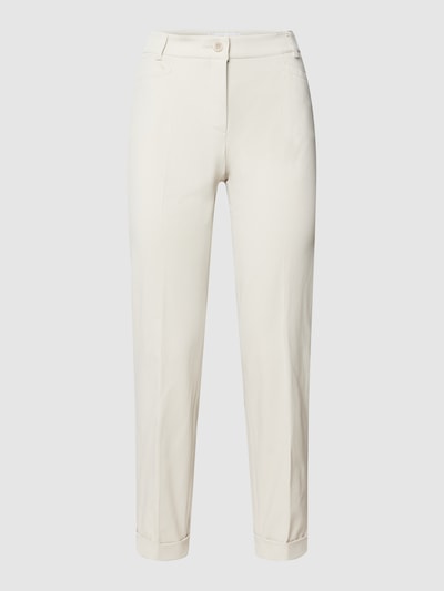 Raffaello Rossi Chino met persplooien, model 'Ute' Beige - 2